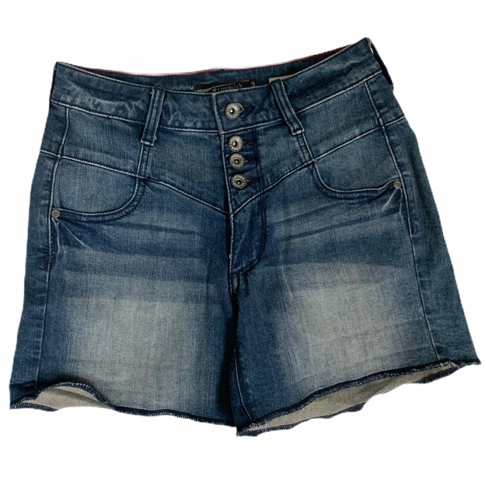 LOVESICK High waisted size 3 shorts Jeans Button Fly